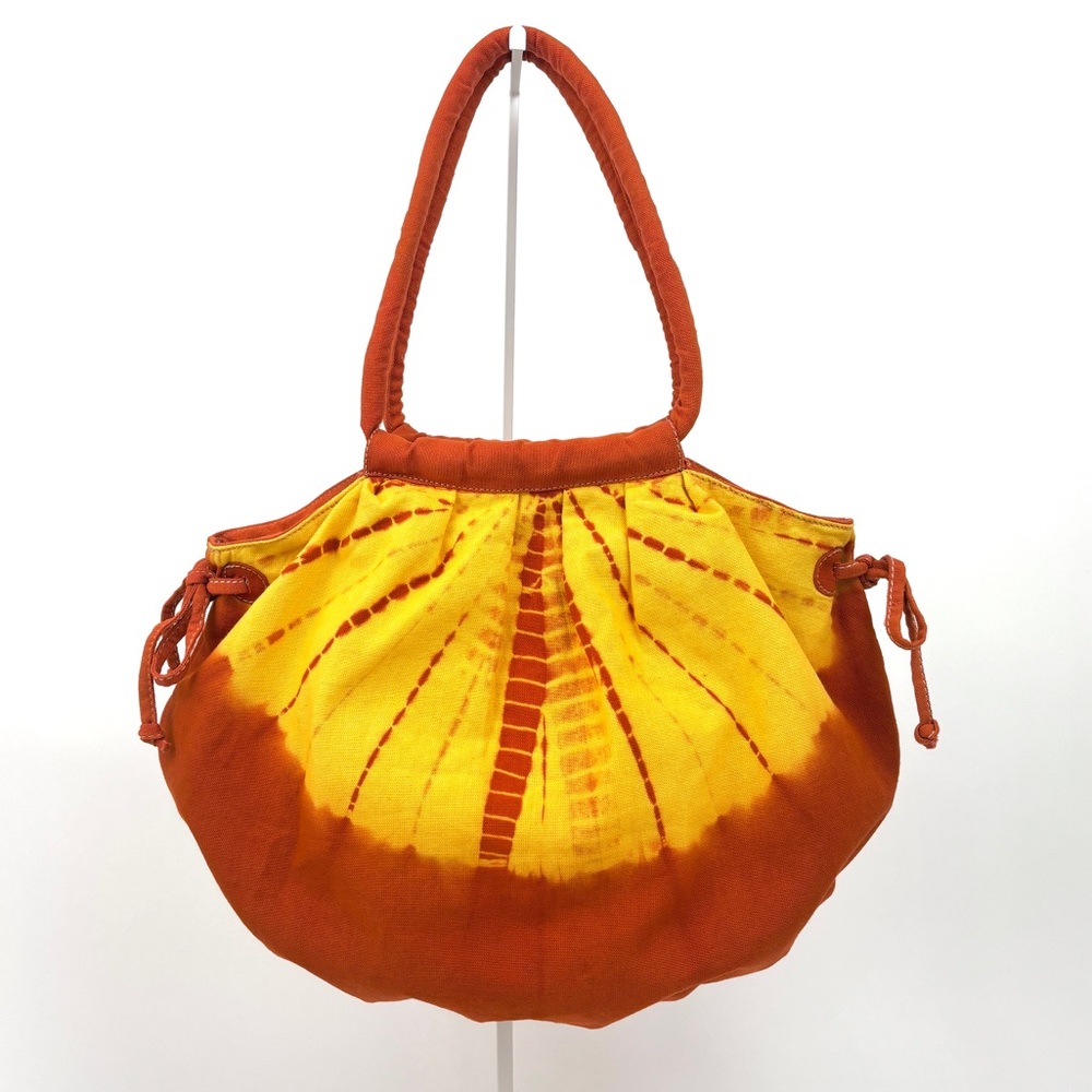 LULU NYC Tie Dye Canvas Slouchy Hobo Shoulder Bag